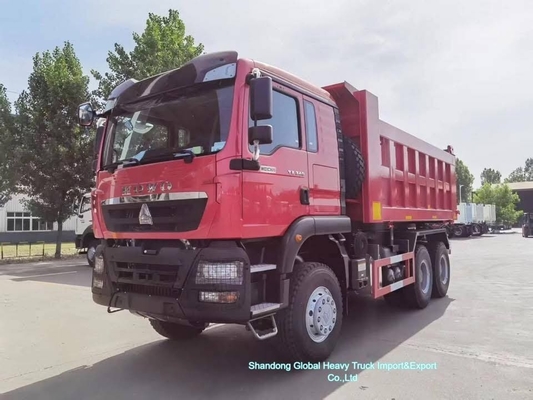 Υψηλής απόδοσης Sinotruck HOWO Tx Dump Truck 6*4 Φορτηγό Μείγματος Σιδήρου