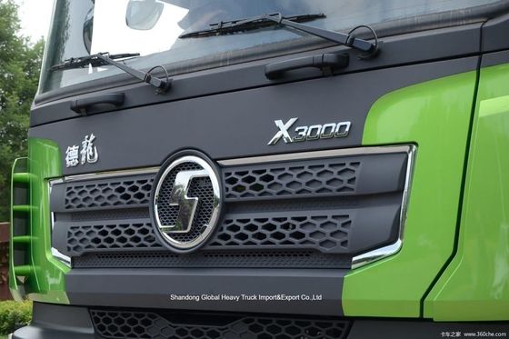 Shacman X3000 8X4 CNG Ανατρεπόμενο Φορτηγό 380hp LHD Καινούργιο