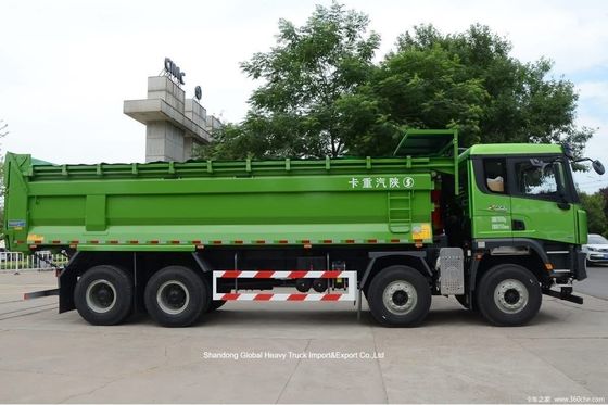 Shacman X3000 8X4 CNG Ανατρεπόμενο Φορτηγό 380hp LHD Καινούργιο
