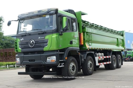 Shacman X3000 8X4 CNG Ανατρεπόμενο Φορτηγό 380hp LHD Καινούργιο