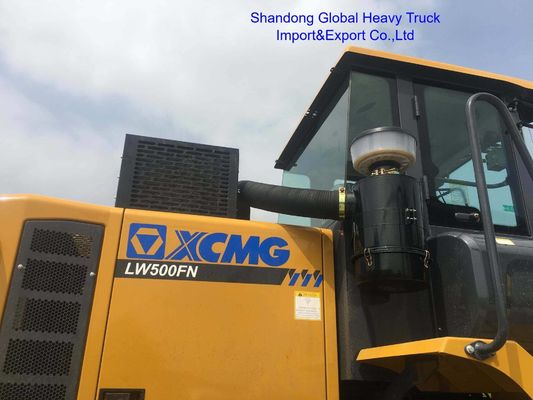 XCMG XC948E 4 τόνων ονομαστικό φορτίο Φορέας με μπροστινό τροχό με φορτίο κουβά 2.4 M3 και προδιαγραφή 7882*2500*3405mm