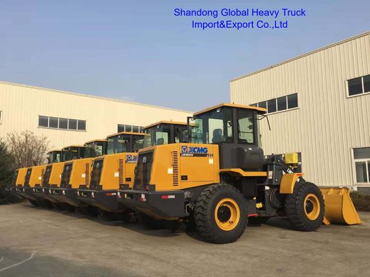 XCMG XC948E 4 τόνων ονομαστικό φορτίο Φορέας με μπροστινό τροχό με φορτίο κουβά 2.4 M3 και προδιαγραφή 7882*2500*3405mm