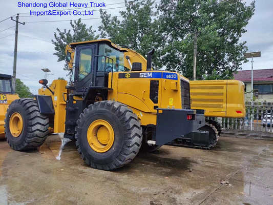 Μοντέλο SEM 663D Wheel Loader με Τεχνολογία για Οικονομική Κατανάλωση Καυσίμων σε Κατασκευές και Εξόρυξη