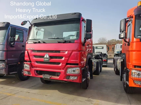 Τράκτορας HOWO 6x4 400HP Diesel Χειροκίνητο Κιβώτιο