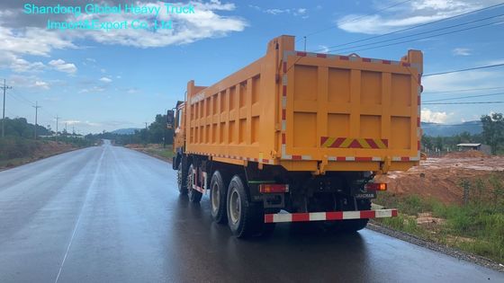 Βαρύ φορτίο φορτηγό με 30-35 τόνους χωρητικότητα 400 λίτρων δεξαμενή καυσίμου και 12.00R20 ελαστικά