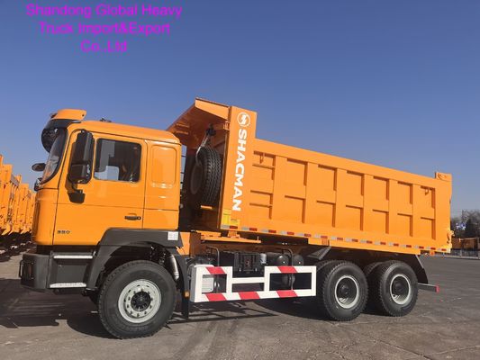 Shacman 6X4 8X4 290HP 380HP Ανατρεπόμενο Φορτηγό F2000 F3000 Δημοφιλές στην Αλγερία