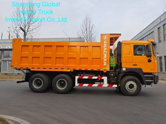 Shacman F3000 6×4 Dump Truck με ωφέλιμο φορτίο 25-30 τόνων βαριά κατασκευή και υψηλής αντοχής χάλυβα