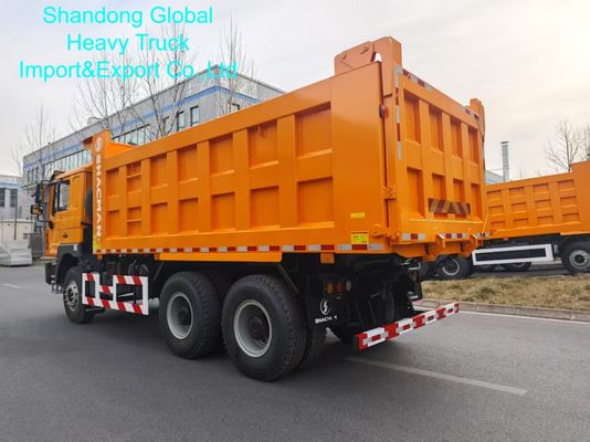 Shacman F3000 6×4 Dump Truck με ωφέλιμο φορτίο 25-30 τόνων βαριά κατασκευή και υψηλής αντοχής χάλυβα