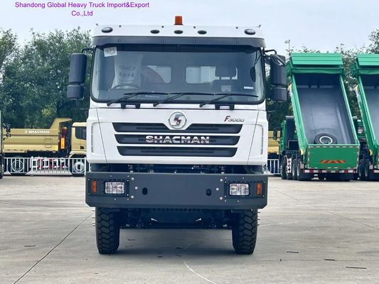Shacman F3000 βαρύ φορτηγό με FAST 12 ταχυτήτων χειροκίνητο κιβώτιο ταχυτήτων MAN 16T πίσω άξονες και 400L αλουμινίου κράμα δεξαμενή
