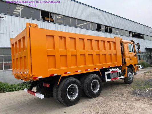 Shacman F3000 φορτηγό απορριμμάτων με Euro 3 πρότυπο εκπομπών 400 HP κινητήρα και 6x4 τροχός κίνησης για βαριά εξόρυξη