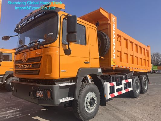 Shacman 6X4 8X4 290HP 380HP Ανατρεπόμενο Φορτηγό F2000 F3000 Δημοφιλές στην Αλγερία
