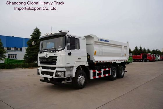 Shacman F3000 βαρύ φορτηγό με FAST 12 ταχυτήτων χειροκίνητο κιβώτιο ταχυτήτων MAN 16T πίσω άξονες και 400L αλουμινίου κράμα δεξαμενή