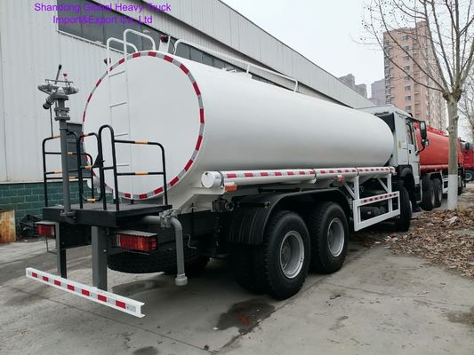 6x4 Water Tanker Truck 10t Load Capacity Carbon Steel Tank