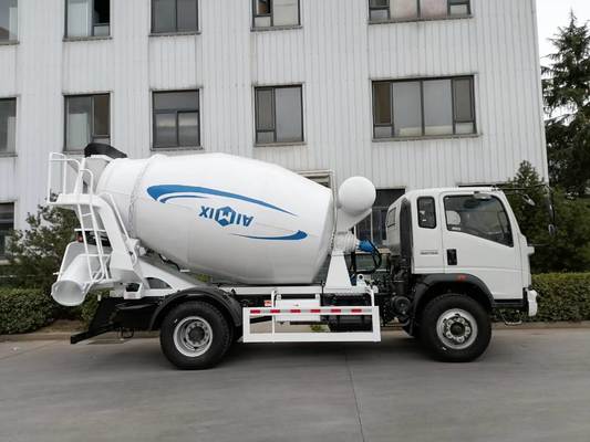 8m³ Capacity Concrete Mixer Truck with High-Strength Wear-Resistant Steel Drum and Sinotruk HOWO Chassis