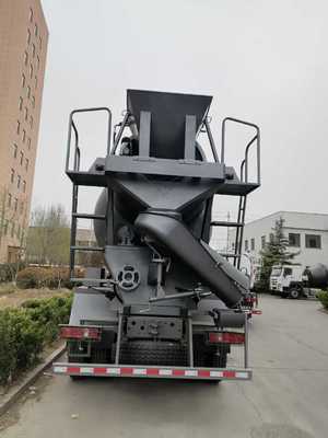 Υψηλής απόδοσης 6X4 12 κυβικά HOWO Τελαχιστοφόρο Τσιμέντου Χρησιμοποιούμενο Τελαχιστοφόρο Μείγματος Σιδήρου