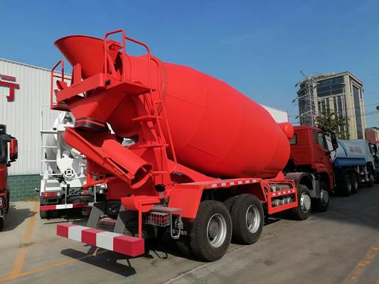 New and Used Sinotruk HOWO 6x4 12m³ Capacity Bulk Concrete Mixer Truck with 371 HP Engine and High-Strength Wear-Resistant Steel Drum