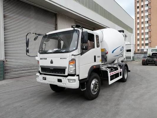 8m³ Capacity Concrete Mixer Truck with High-Strength Wear-Resistant Steel Drum and Sinotruk HOWO Chassis