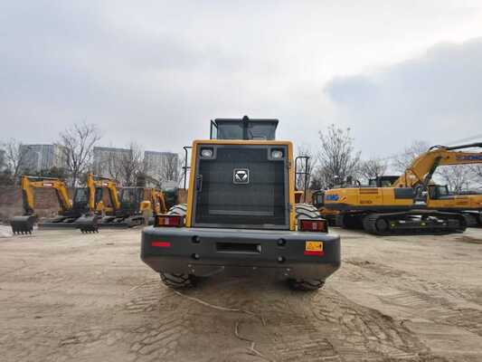 Φορτωτής τροχών XCMG ZL50GN 5 τόνων με ονομαστικό φορτίο, με ονομαστική ισχύ 162kW και διάταξη ανθεκτική στη σκόνη για κατασκευές