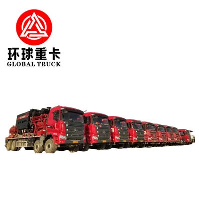 2800HP φορτηγό μονάδας ρωγμάτωσης πετρελαϊκών πετρελαίων με αντλία βαλβίδας υψηλής πίεσης και διαμόρφωση οδήγησης 8 × 6 για γεωτρήσεις πετρελαίου