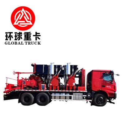 Φορτηγό Υδραυλικής Ρωγμάτωσης Πετρελαίου XYLC2500 8×6 με 2500 HP και Πίεση 15.000 psi για Εξόρυξη Άνευ Συμβατικών Πετρελαίου και Φυσικού Αερίου