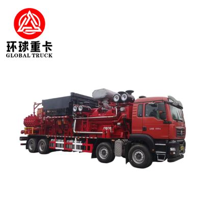 Φορτηγό Υδραυλικής Ρωγμάτωσης Πετρελαίου XYLC2500 8×6 με 2500 HP και Πίεση 15.000 psi για Εξόρυξη Άνευ Συμβατικών Πετρελαίου και Φυσικού Αερίου