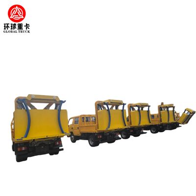HOWO 4×2 350hp Diesel Crash Cushion Truck with Scissor Lift for Nigeria Road Safety and Construction Zone Protection