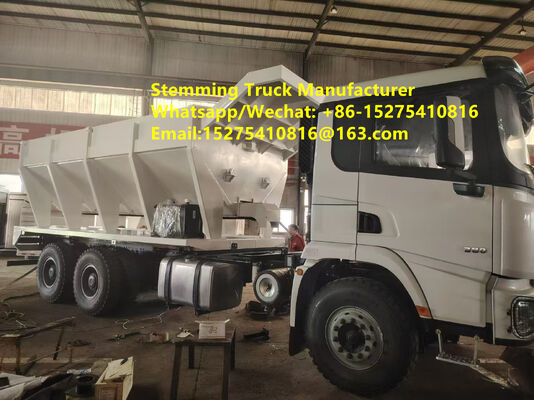 Καυτή πώληση Υψηλής απόδοσης Stemming Truck Ευφυής εκρήγνυνση μεγάλου ανοιχτού ορυχείου γεμίσματος οχήματος 15 τόνων Πολυλειτουργικό Μογγολία Γουινέα Καζακστάν Ουζμπεκιστάν Ινδονησία Κονγκό