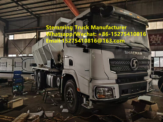 Good quality Intelligent Stemming Truck blasting of large open-pit gold iron coal mine hole filling vehicle 25ton Mongolia Guinea Kazakhstan Uzbekistan Indonesia DRC Saudi Arabia Australia