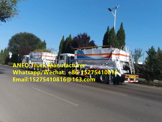 Цоо шинэ Эрдэнэт Тавантолгой 10/15/20/25/30T газар дээр нь холих, цэнэглэх машин ANFO тэсрэх бодис агуулсан ачааны машин Эмульс Монголын нүүрсний төмрийн хүдрийн уурхайн тэсэлгээний үйлчилгээ MMU