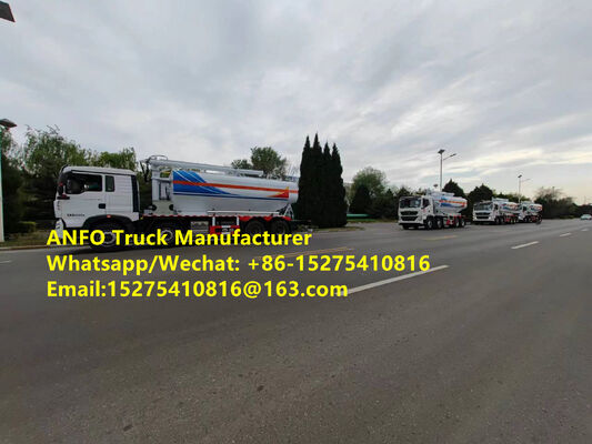 Эрдэнэт Тавантолгой 15T газар дээр нь холих, цэнэглэх машин ANFO тэсрэх бодисын ачааны машин Эмульс Монголын нүүрсний төмрийн хүдрийн уурхайн тэсэлгээний үйлчилгээ MMU