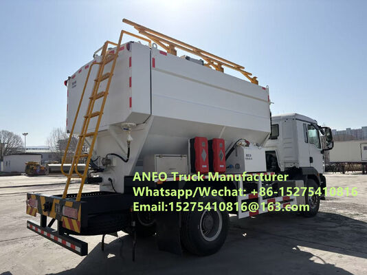 Καλές επιδόσεις εκτός δρόμου 6x6 8x8 10/15/20/30T ανάμειξη και φόρτιση εκρηκτικών χύδην ANFO Τροφοφόρα Εμυλσία Υπηρεσία εκρήξευσης γεωτρήσεις Ζάμπια / Ζιμπάμπουε / Τανζανία / Γκάνα / Γουινέα / Ναμίμπια / Γουιάνα