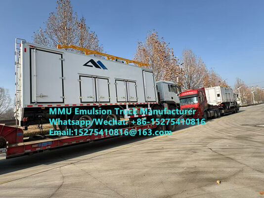 GOOD BLAST QUALITY AND SAFETY 20TON EMULSION-BASED BULK EXPLOSIVES TRUCK VEHICLE FOR WET OR DRY BLASTHOLES MONGOLIA, KAZAKHSTAN, UZBEKISTAN, INDONESIA, CONGO DRC, ZAMBIA, TANZANIA, GUINEA