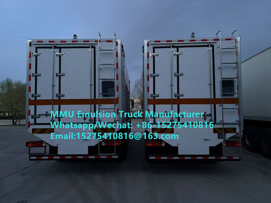 ORICA 20/25TON MIXING AND CHARGING EMULSION BULK EXPLOSIVES TRUCK VEHICLE FOR WET OR DRY BLASTHOLES Fast and efficient loading for large-scale operations reducing downtime and improving productivity