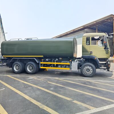 HOWO TX 6×4 φορτηγό δεξαμενών νερού με ωφέλιμο φορτίο 20 τόνων και πρότυπο εκπομπών Euro 2 για καταστολή της σκόνης στους δρόμους και για δημοτική χρήση