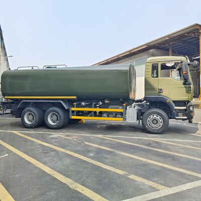 HOWO TX 6×4 φορτηγό δεξαμενών νερού με ωφέλιμο φορτίο 20 τόνων και πρότυπο εκπομπών Euro 2 για τον έλεγχο της σκόνης στο δρόμο