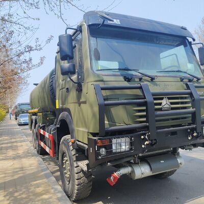 HOWO 6×6 Fuel Tanker Truck with 20T Payload and Euro 2 Emission Standard for Tough Operations