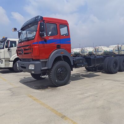 BEIBEN 2638 6×4 βαρύ φορτηγό ελκυστήρα με κινητήρα WEICHAI 380HP και πλαίσιο τεχνολογίας Mercedes-Benz