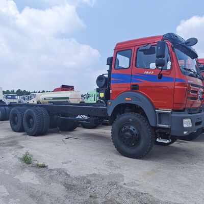 BEIBEN 2642 6×4 βαρύ φορτηγό τρακτέρ με κινητήρα WEICHAI 420HP και πλαίσιο τεχνολογίας Mercedes-Benz