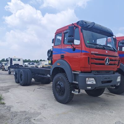 BEIBEN 2648 8×4 ορυχείο Dump Truck με 480HP WEICHAI κινητήρα και 40-50 τόνων ωφέλιμο φορτίο για βαριά εξόρυξη