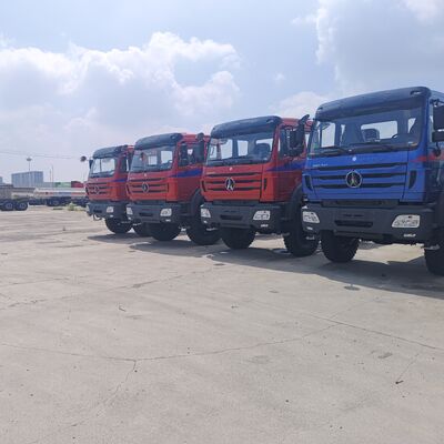 BEIBEN 2638 4×4 βαρύ φορτίο off-road ντάμπινγκ φορτηγό με 380HP WEICHAI κινητήρα και τεχνολογία Mercedes-Benz υπόστρωμα για την εξόρυξη