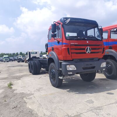 BEIBEN 2642 6 × 6 ορυχείο Dump Truck με 420HP WEICHAI κινητήρα και 30-40 τόνων ωφέλιμο φορτίο για την εξόρυξη βαριάς εργασίας