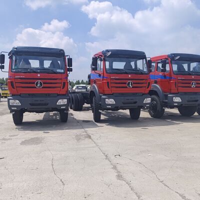 BEIBEN 2642 6×4 βαρύ φορτηγό με κινητήρα WEICHAI 420HP και ωφέλιμο φορτίο 25-35 τόνων για ορυχεία και κατασκευές