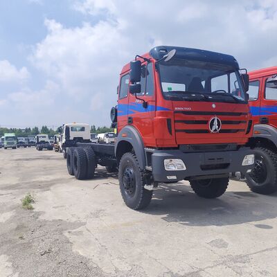 BEIBEN 2642 6×4 βαρύ φορτηγό με κινητήρα WEICHAI 420HP και ωφέλιμο φορτίο 25-35 τόνων για ορυχεία και κατασκευές