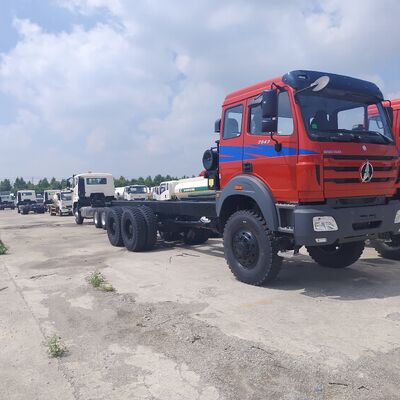 BEIBEN 2642 6 × 6 ορυχείο Dump Truck με 420HP WEICHAI κινητήρα και 30-40 τόνων ωφέλιμο φορτίο για την εξόρυξη βαριάς εργασίας
