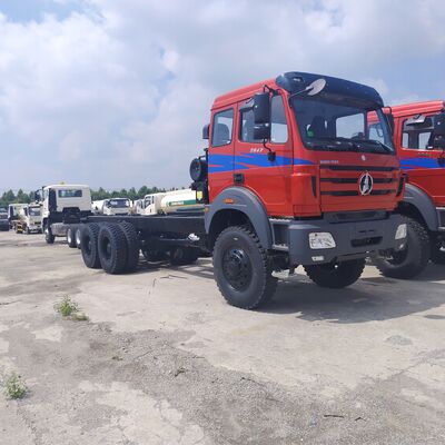 BEIBEN 2642 6 × 6 ορυχείο Dump Truck με 420HP WEICHAI κινητήρα και 30-40 τόνων ωφέλιμο φορτίο για την εξόρυξη βαριάς εργασίας