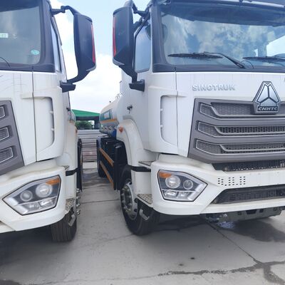 HOWO NX 6×4 CNG Tank Fuel Truck με κινητήρα 400HP και ωφέλιμο φορτίο 20T για τη μεταφορά ντίζελ και βενζίνης