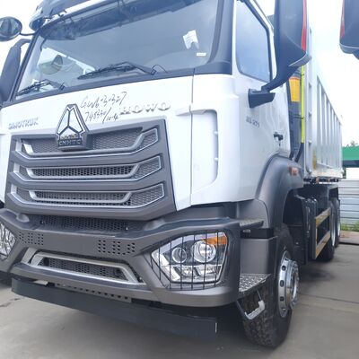 HOWO NX 6×4 ορυχείο φορτηγό με 400HP κινητήρα και U σχήμα φορτηγό για τη μεταφορά βαρέων φορτίων