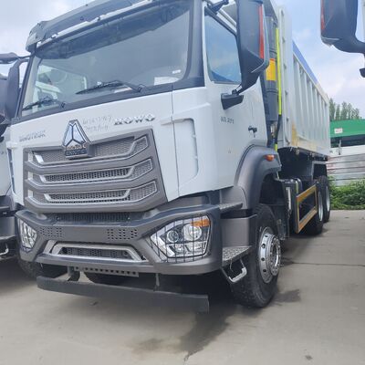 HOWO NX 6×4 ορυχείο φορτηγό με 400HP κινητήρα και U σχήμα φορτηγό για τη μεταφορά βαρέων φορτίων