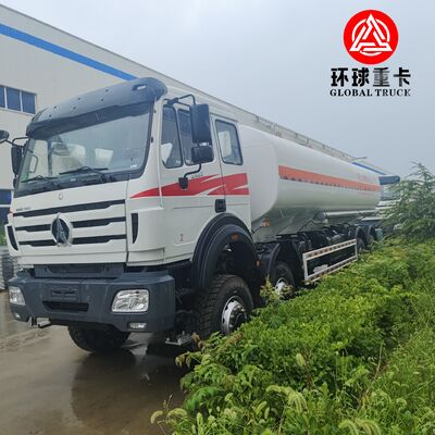 Τεχνικό φορτηγό Beiben 8x8 35000L για την εξορυκτική βιομηχανία του Κονγκό