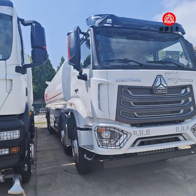 HOWO NX 8x4 30000L Βυτιοφόρο Καυσίμων Βαρύ Πετρελαιοφόρο Φορτηγό για Εξόρυξη και Διανομή Καυσίμων στη Ζάμπια